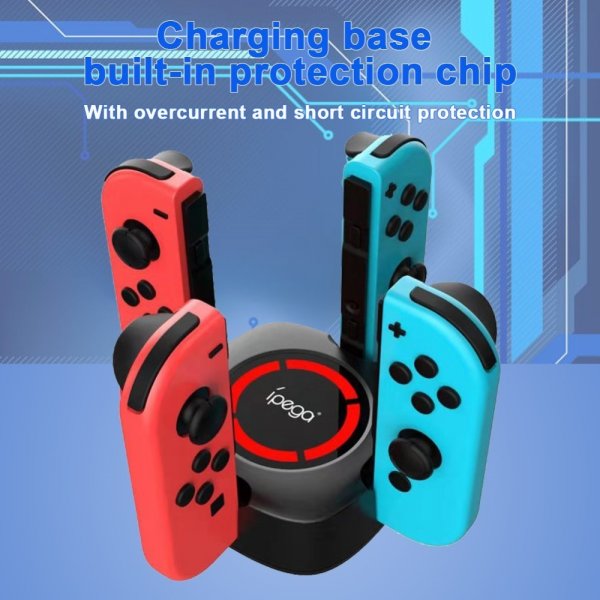 Ipega Nintendo Switch Joy-Con 4-in-1 lataustelakka