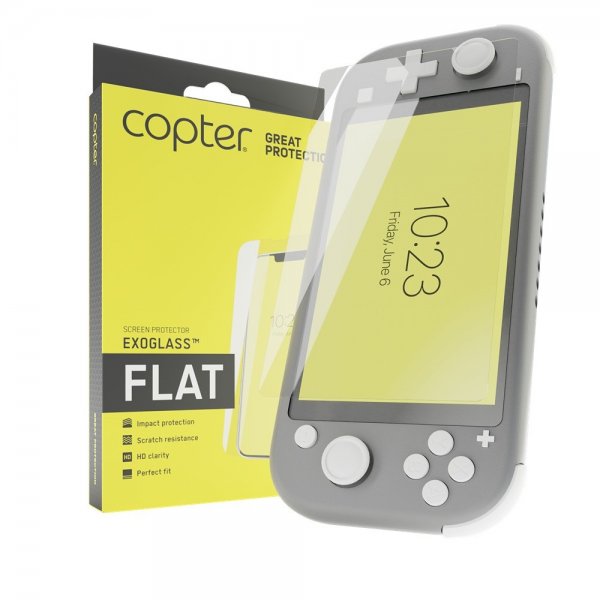 Copter Nintendo Switch Lite -näytönsuoja, Exoglass Flat