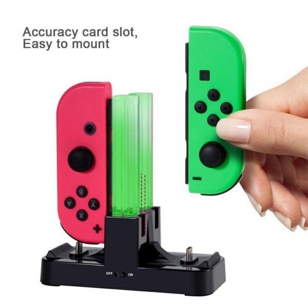 Dobe Nintendo Switch -peliohjainten lataustelakka