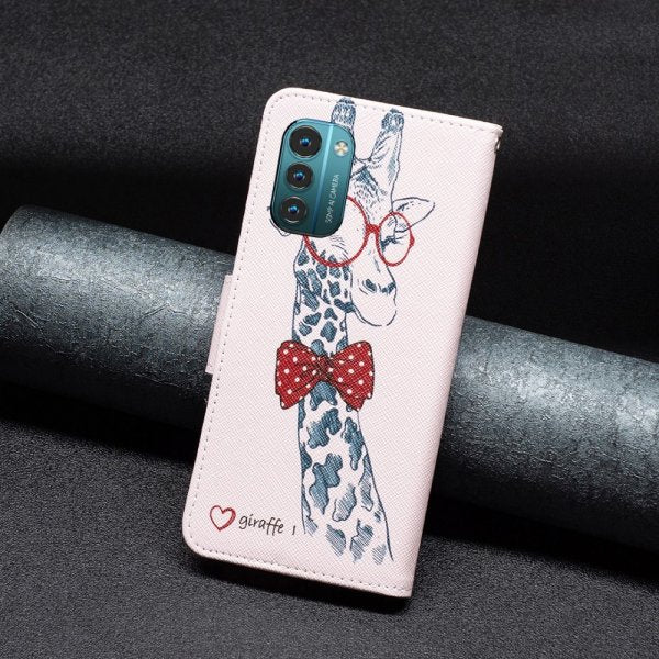 Nokia G11/G21 Suojakotelo Kuosi Kirahvi