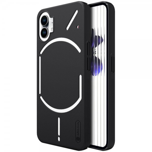 Nillkin Nothing Phone (1) Suojakuori Super Frosted Shield Musta