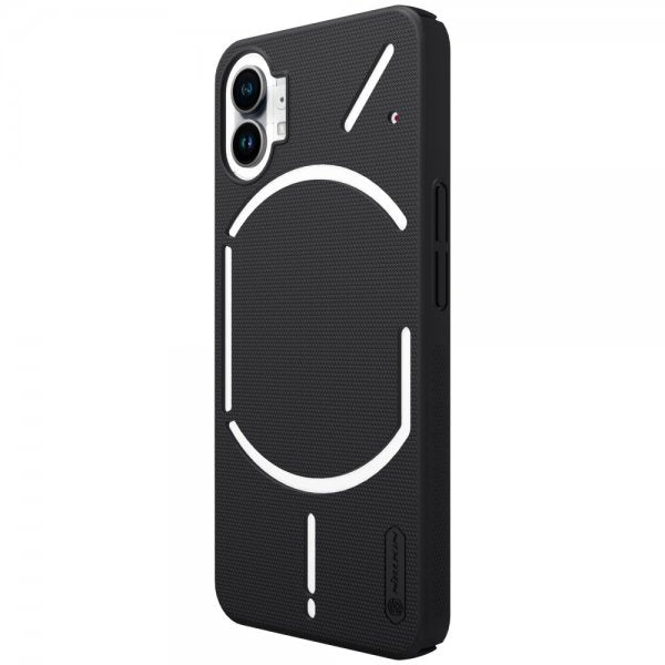 Nillkin Nothing Phone (1) Suojakuori Super Frosted Shield Musta