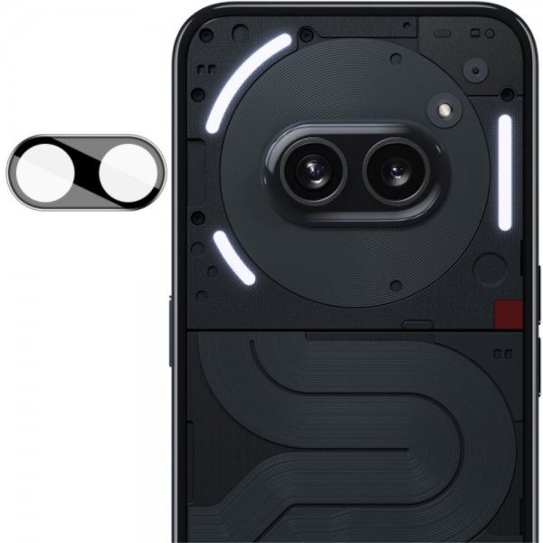 Imak Nothing Phone (2a) Panssarilasinen Kameran Suojus Musta