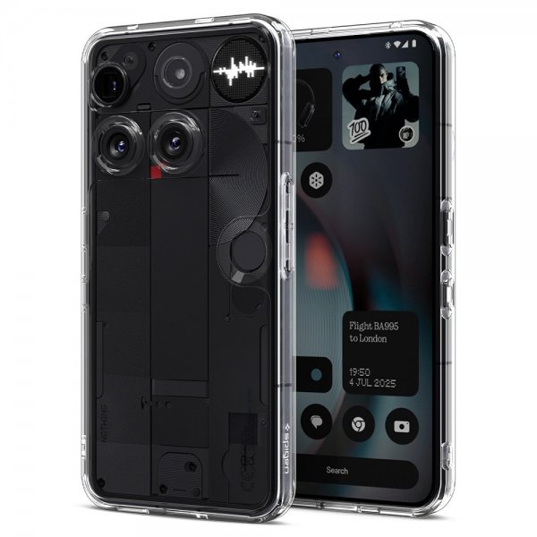 Spigen Nothing Phone 3 Kuori Ultra Hybrid Crystal Clear