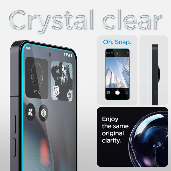 Spigen Nothing Phone 3 -näytönsuoja GLAS.tR EZ Fit 2 kpl