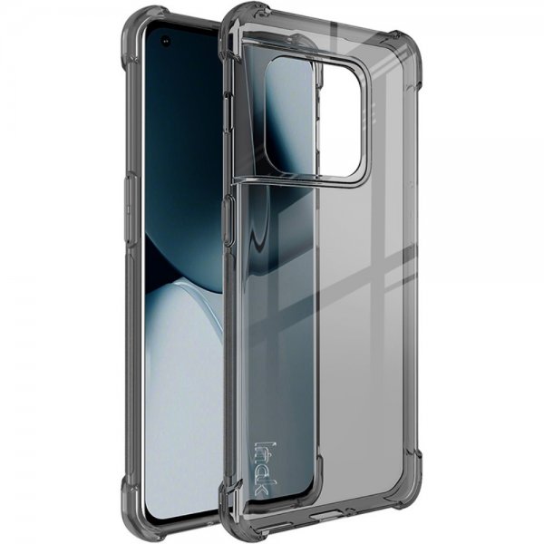 Imak OnePlus 10 Pro Kuori Airbag Läpinäkyvä Musta