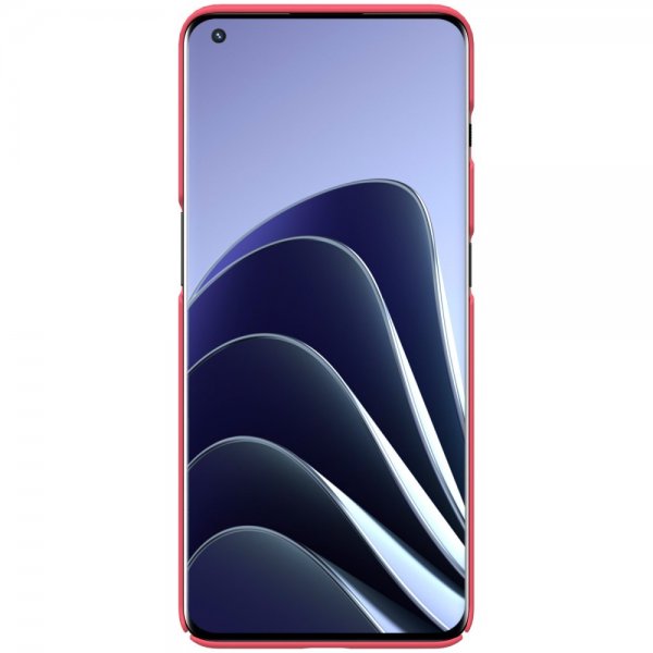Nillkin OnePlus 10 Pro Suojakuori Frosted Shield Punainen