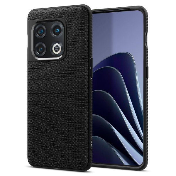 Spigen OnePlus 10 Pro Kuori Liquid Air Mattamusta