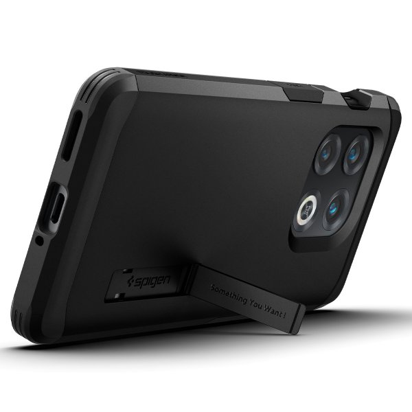 Spigen OnePlus 10 Pro Suojakuori Tough Armor Musta