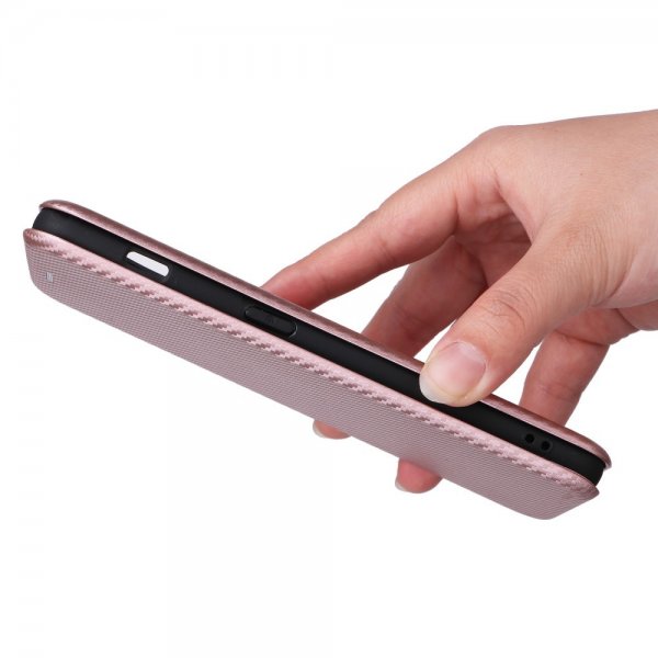 OnePlus 11 Kotelo Hiilikuitukuvio Ruusukulta