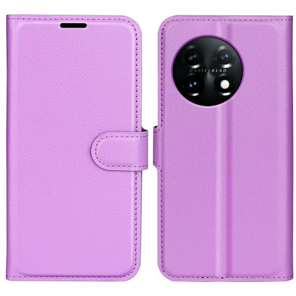 OnePlus 11 Litchi Violetti Kotelo