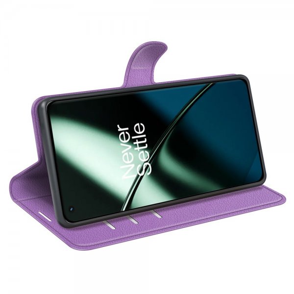 OnePlus 11 Litchi Violetti Kotelo