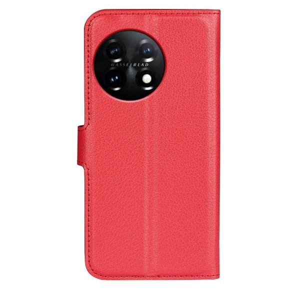 OnePlus 11 Kotelo Litsi Punainen