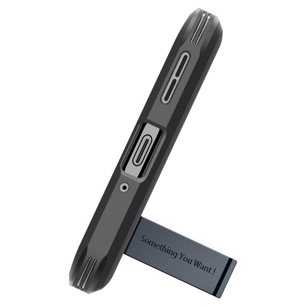 Spigen OnePlus 11 -suojakuori Tough Armor, Metal Slate