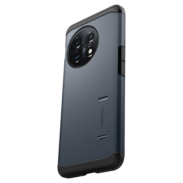 Spigen OnePlus 11 -suojakuori Tough Armor, Metal Slate