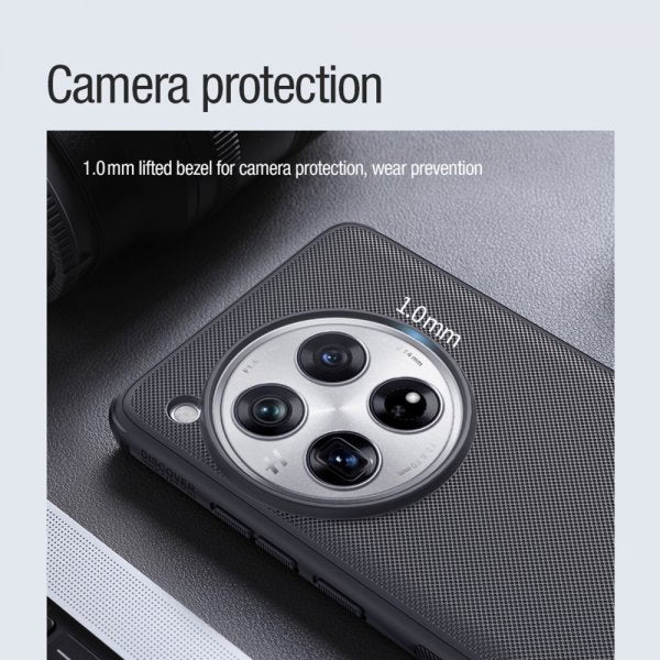 Nillkin OnePlus 12 Kuori Super Frosted Shield Pro MagSafe Musta