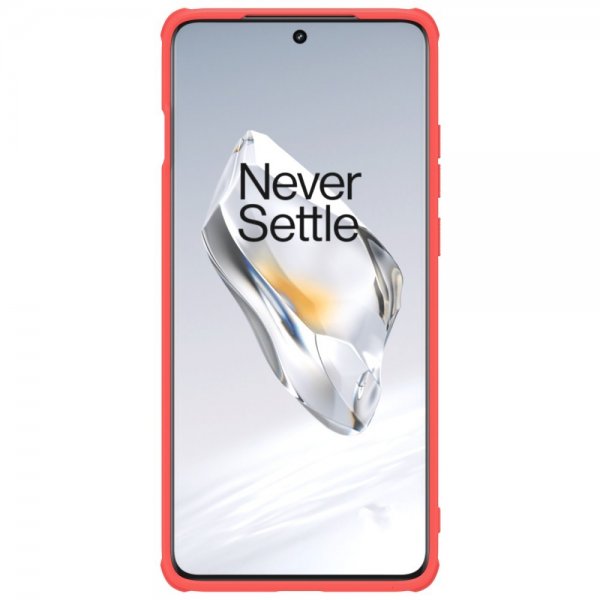 Nillkin OnePlus 12 Kuori Super Frosted Shield Pro Punainen