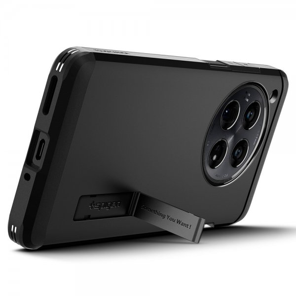 Spigen OnePlus 12 Kuori Tough Armor Musta