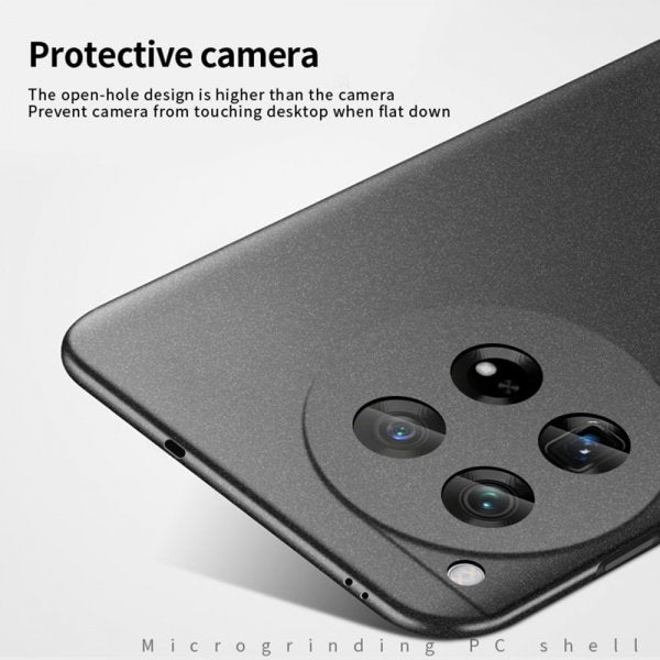 Mofi OnePlus 12R Kotelo Matte Shield Musta