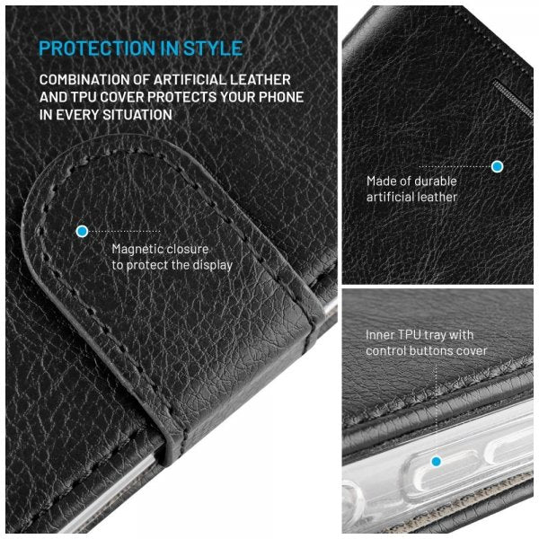 OnePlus 13R Suojakotelo Opus Book Musta