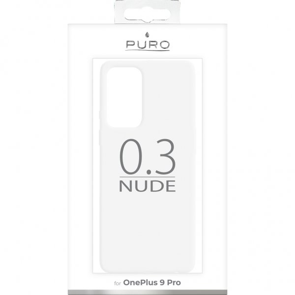 Puro OnePlus 9 Pro Kuori Nude Läpinäkyvä
