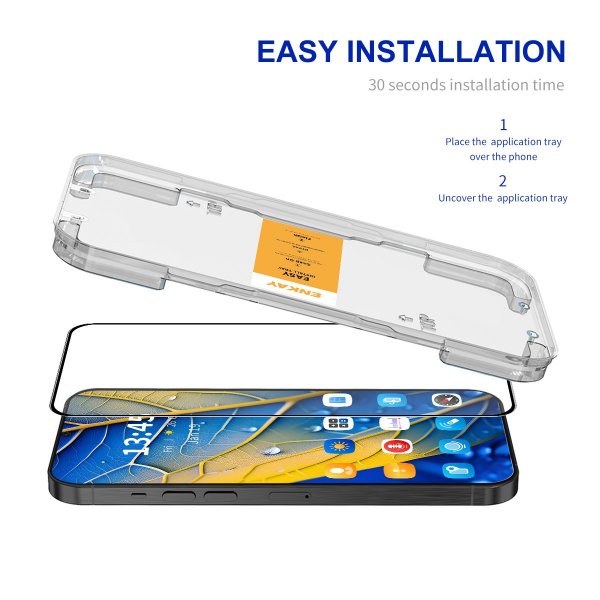 Enkay OnePlus Nord 4 Näytönsuoja asennuskehyksellä Easy Install