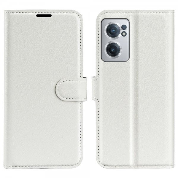 OnePlus Nord CE 2 5G Kotelo Litsi Valkoinen