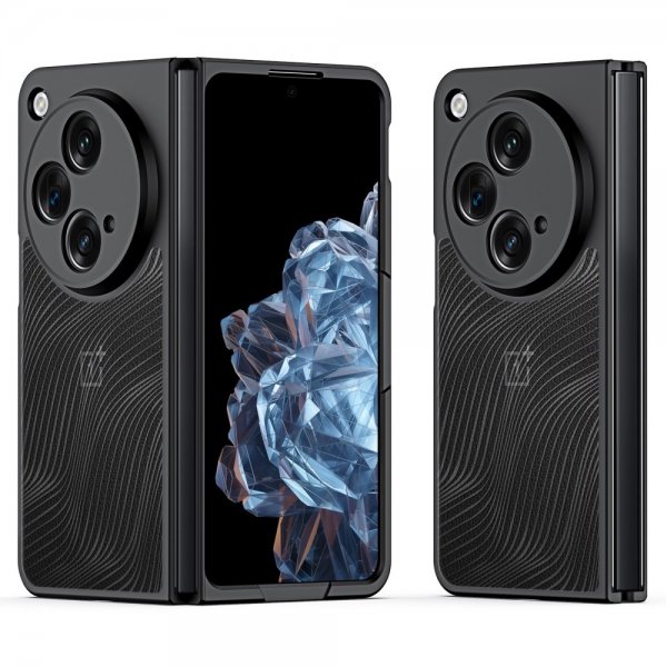 Dux Ducis OnePlus Open -kuori, Aimo Series, musta