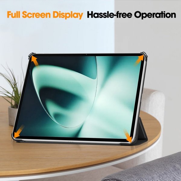 OnePlus Pad -kotelo Trifold, musta
