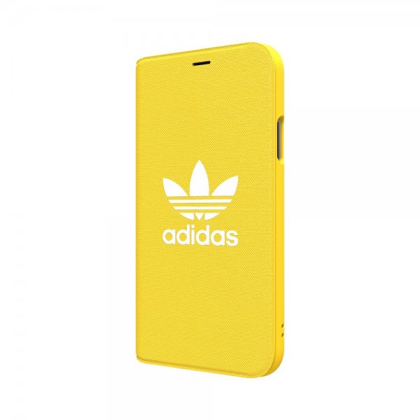 Adidas iPhone X/Xs -suojakotelo TAI Booklet Case ADICOLOR SS18 Keltainen