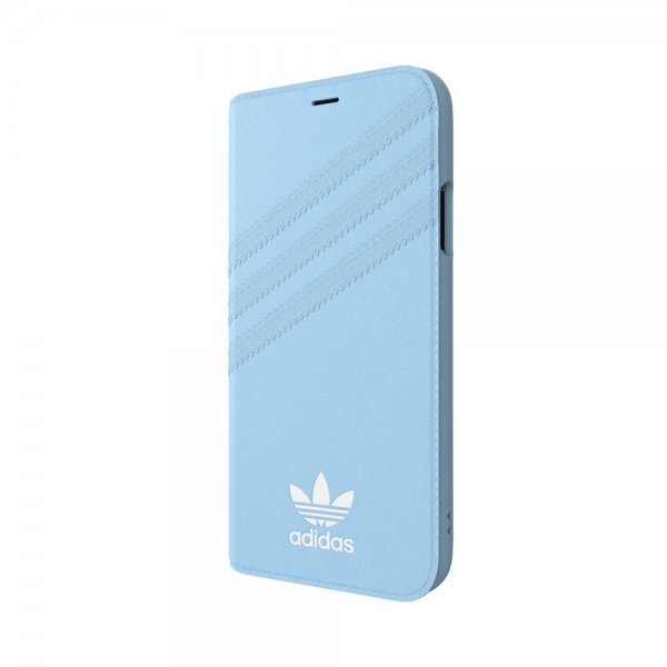 Adidas iPhone X/Xs -suojakotelo TAI Booklet Case Suede FW18 Sininen