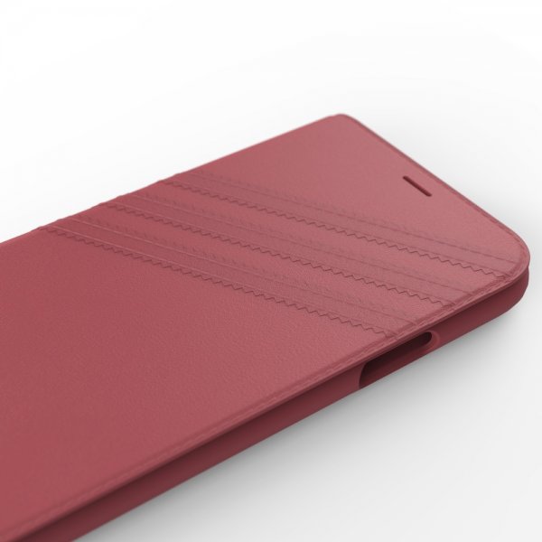 Adidas iPhone X/Xs -suojakotelo TAI Booklet Case Suede FW18 Pink