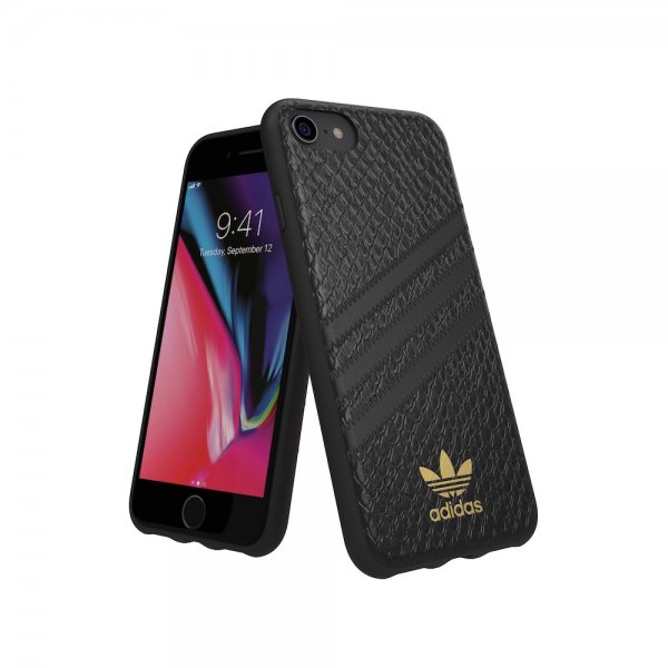 Adidas iPhone 6/6s/7/8/SE Skal ELLER Muotoiltu Kotelo Snake FW18 Musta