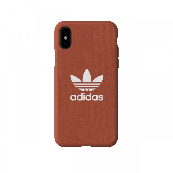 Adidas iPhone X/Xs -kuori OR Moulded Case Canvas FW18 Shift Orange