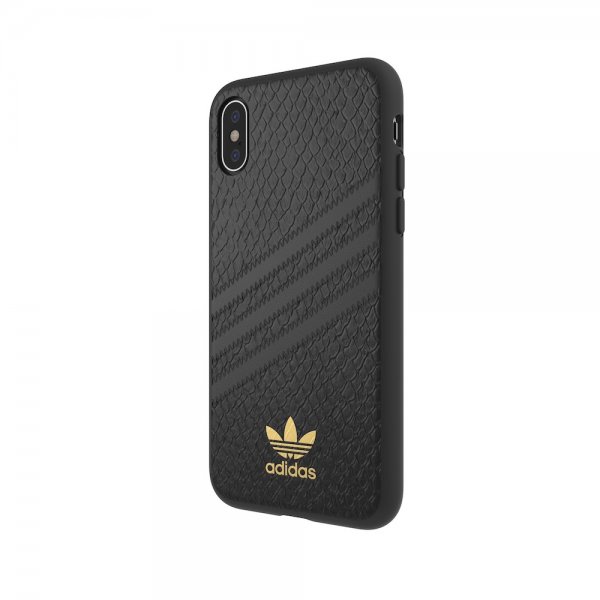 Adidas iPhone X/Xs -kuori TAI muotoiltu Snake FW18, musta