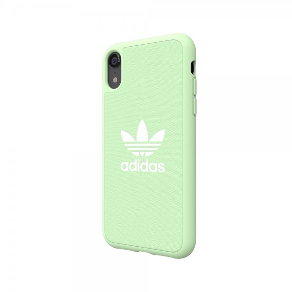 Adidas iPhone Xr Kuori OR Moulded Case Canvas FW18 Clear Mint