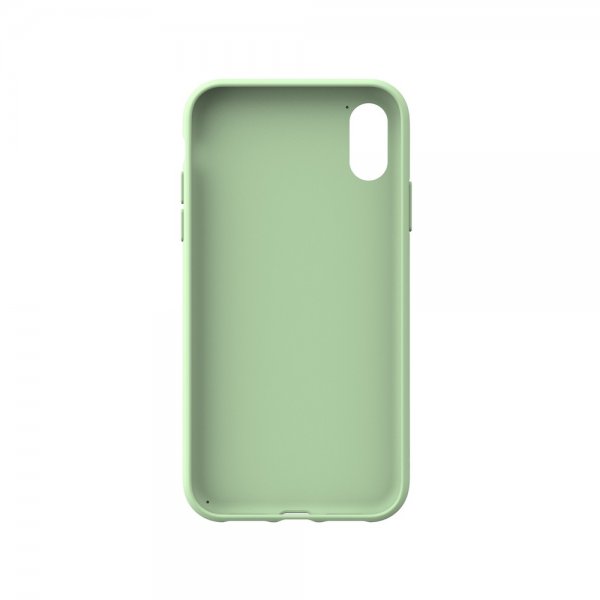 Adidas iPhone Xr Kuori OR Moulded Case Canvas FW18 Clear Mint