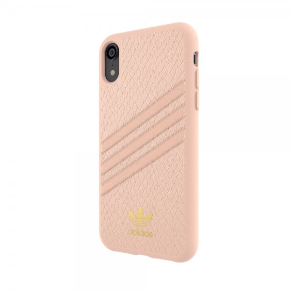 Adidas iPhone Xr Kuoret OR 3-Stripes Snap Case Snake FW18 Vaaleanpunainen