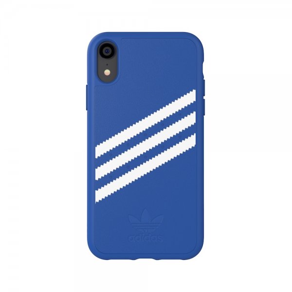 Adidas iPhone Xr -suojakuori OR Moulded Case Suede FW18 Collegiate Royal