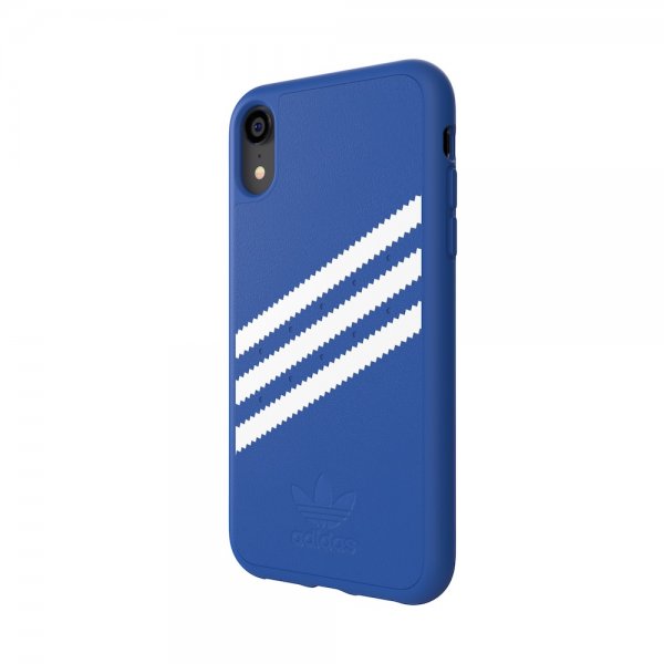 Adidas iPhone Xr -suojakuori OR Moulded Case Suede FW18 Collegiate Royal