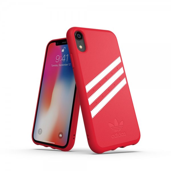 Adidas iPhone Xr Kuoret OR Moulded Case Suede FW18 Scarlet