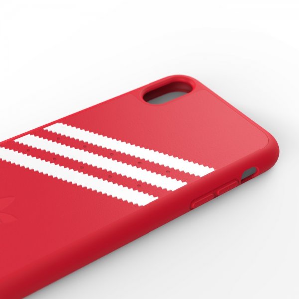 Adidas iPhone Xr Kuoret OR Moulded Case Suede FW18 Scarlet