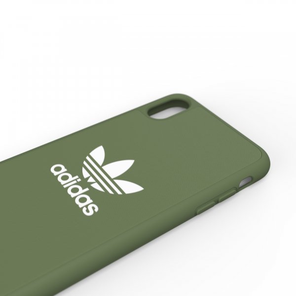 Adidas iPhone Xs Max Kuori OR Moulded Case Canvas FW18 Trace Green