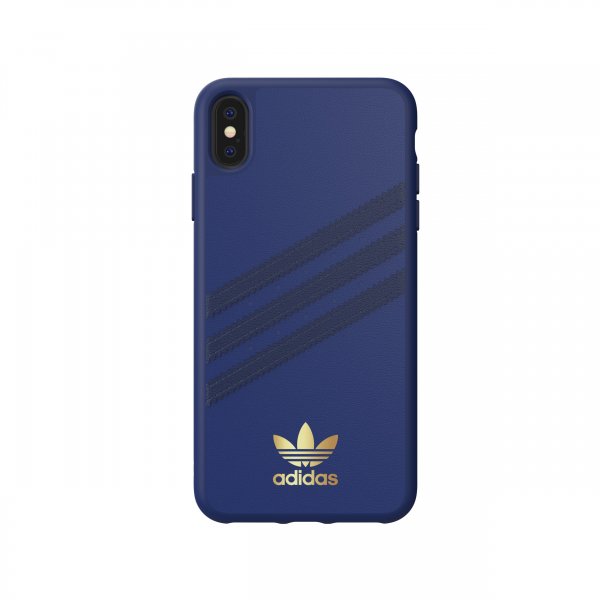 Adidas iPhone Xs Max Kuori OR 3-Stripes Snap Case FW18 Tummansininen