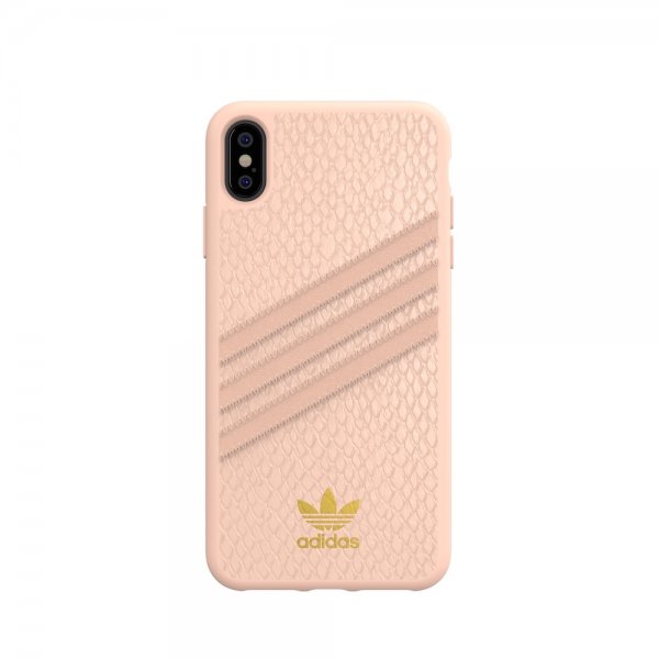 Adidas iPhone Xs Max kuori TAI valettu suojakuori Snake FW18 vaaleanpunainen
