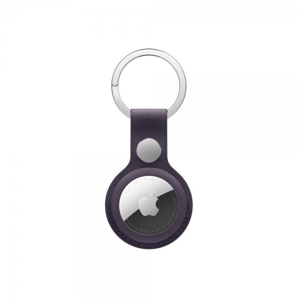 Apple Original AirTag-pidike FineWoven-avainrengas, tummanvioletti