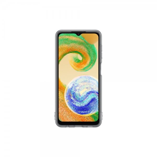 Samsung Original Galaxy A04s Kuori Soft Clear Cover Musta