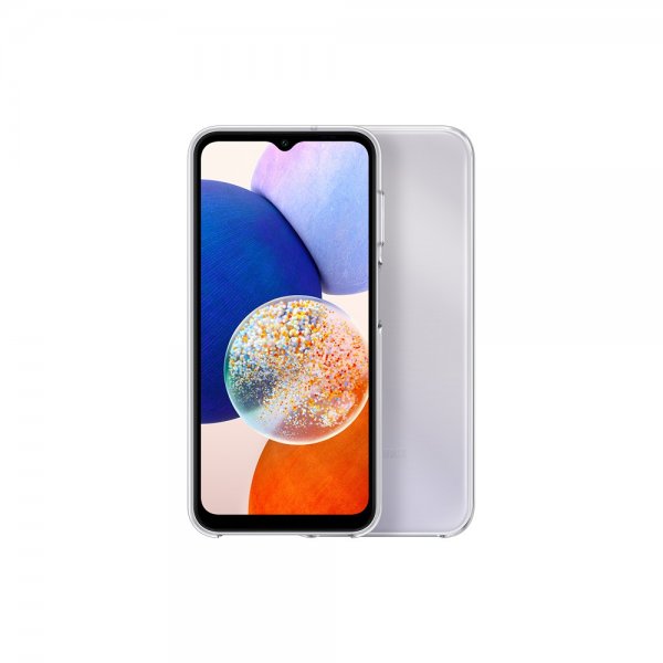 Samsung Alkuperäinen Galaxy A14 Clear Case Läpinäkyvä