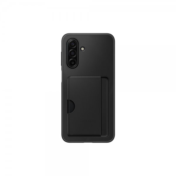 Samsung Original Galaxy A17 -kuoret korttipaikalla, musta