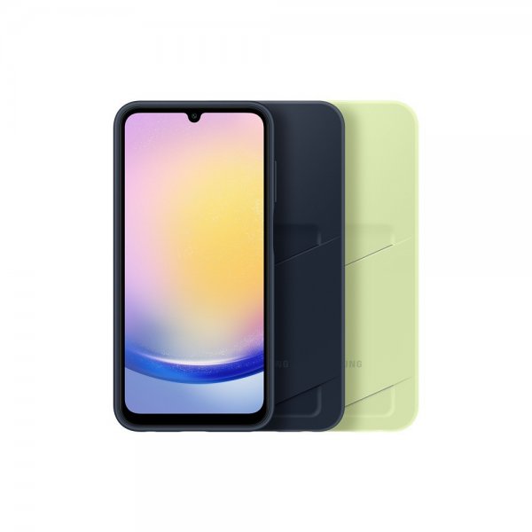 Samsung Original Galaxy A25 -suojakuori, jossa korttipaikka, lime